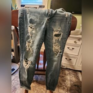 Judy Blue distressed skinny jeans